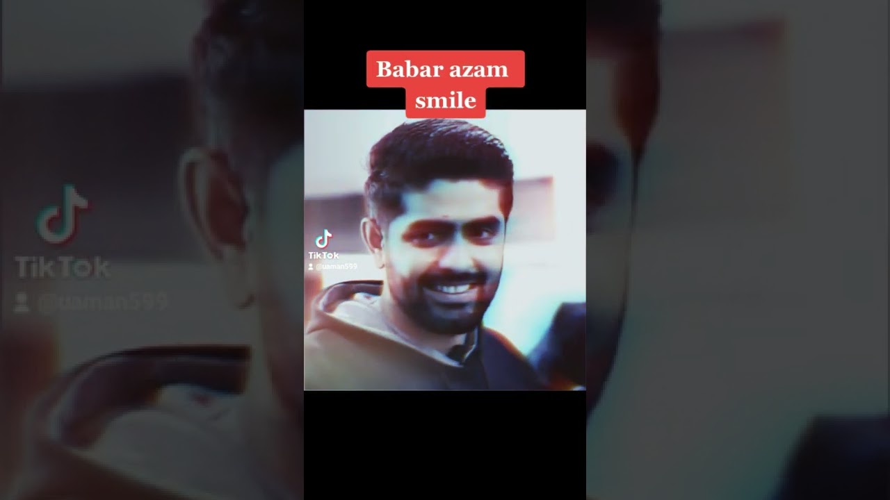 Babar Azam smile