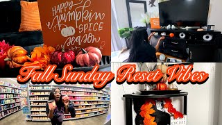 Sunday Reset: Fall Decor, Dollar Tree Finds, Lunchbox Prep & Mom Life 🍂🛒