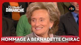 Bernadette Chirac très émue par le témoignage de son mari - Vivement Dimanche 11 février 2007