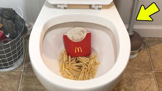 Will It Flush? - Mcdonalds Fries