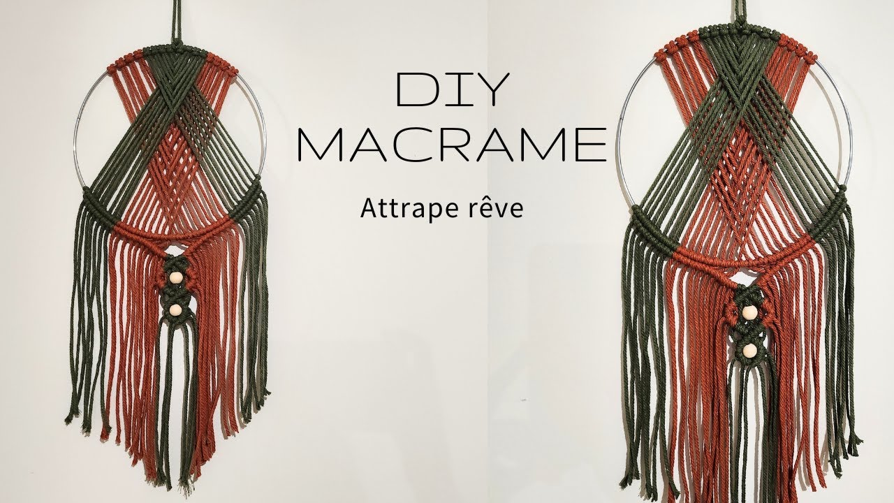 Tutoriel Attrape Reve Macrame Tuto