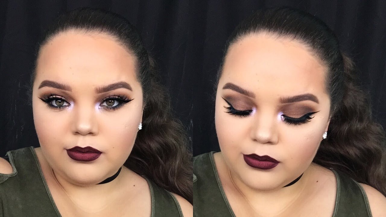 Holiday Makeup Tutorial // Kat Von D Metal Matte Palette - ashley reyes