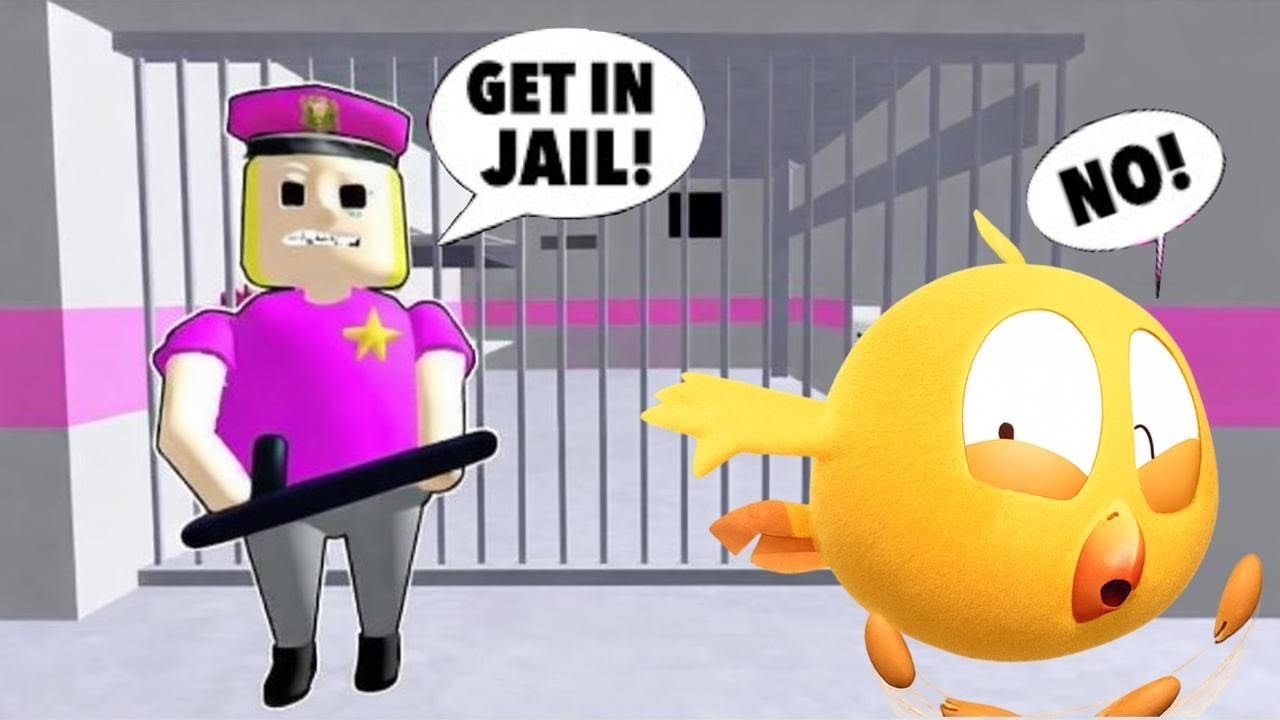 Chicky Plays : Evil POLICE GIRL PRISON RUN! ROBLOX - Where's Chicky? ROBLOX