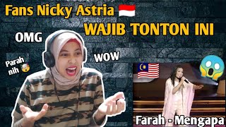 Akademi Fantasia 2 FARAH - MENGAPA (REACTION)