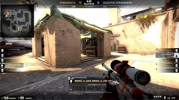 1v5 Awp clutch Mirage