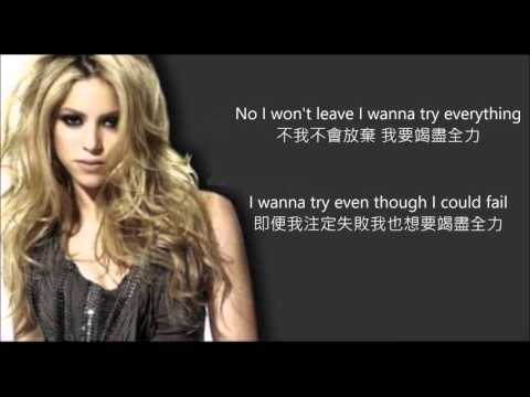 夏奇拉Shakira - Try Everything (中文歌詞 remix)動物方城市主題曲