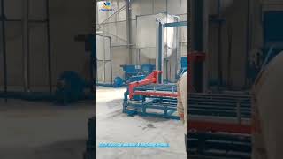 EPS Cutting machine & EPS recycling system in a block molding factory
