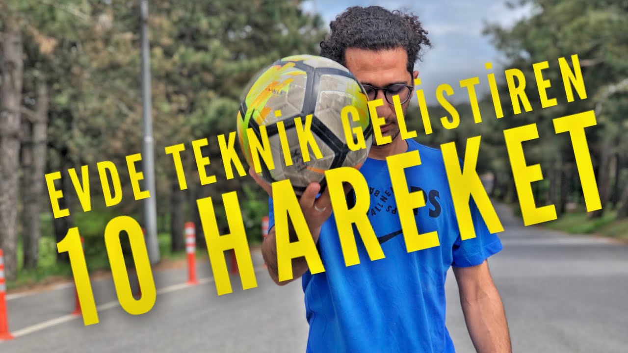 EVDE TEKNİK GELİŞTİREN 10 HAREKET - EVDE FUTBOLCU ANTRENMANI