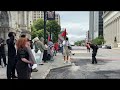 Stefanik visits Albany, protestors push for NY For All as state legisalture wraps up 2025 session