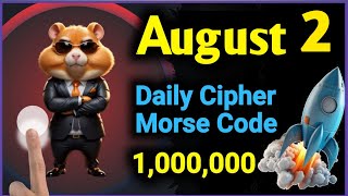2 August Hamster Kombat Daily Cipher Code  Today l Hamster Kombat 2024 l 70sMentor