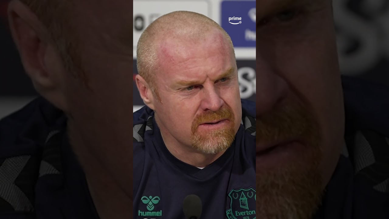 Sean Dyche's humour can be scary 😧😂