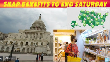 SNAP Benefits For Millions To End Saturday