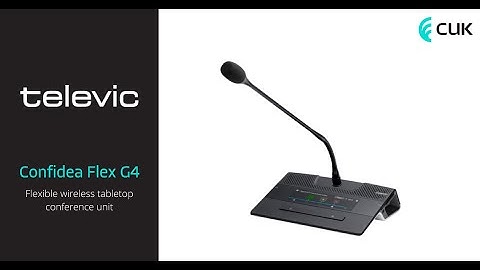 Unboxing the Televic Confidea Flex G4