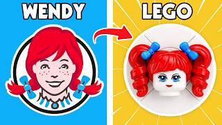 Building FAMOUS LOGOS Out of LEGO | BEAR Bricks