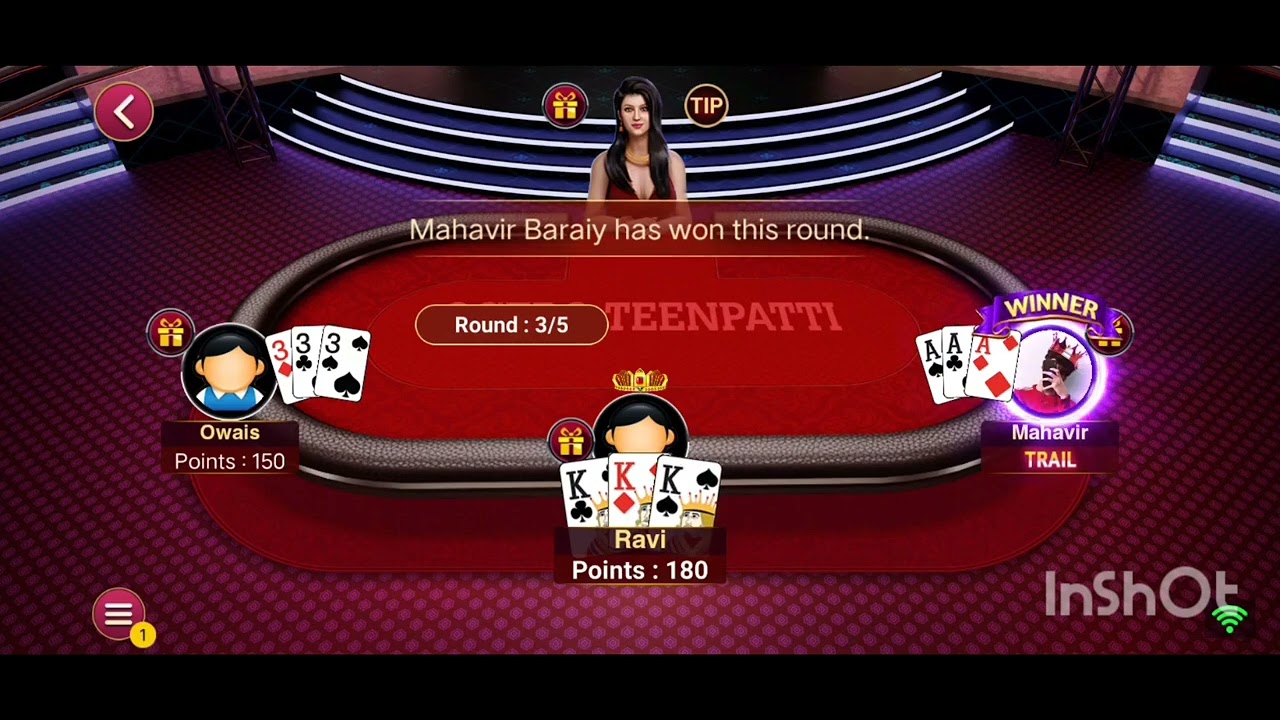 Teen patti game in 123 mode part 8.