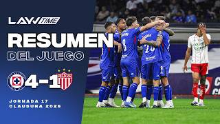 ¡GANÓ, GUSTÓ Y GOLEÓ!  | Resumen y Goles: Cruz Azul 4 - 1 Necaxa | Liga MX - Layvtime
