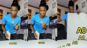 How to differentiate paper sizes [A6 A5 A4 A3 A2 A1 and A0 ]