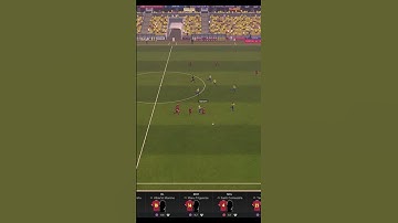 counter attack GOAL from opponent free kick #fm24 #footballmanager2024