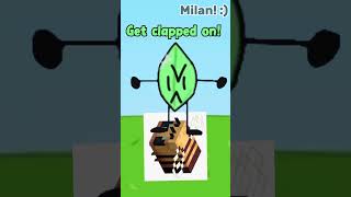DO NOT DISTURB THE BEE LEAFY!! 😨 [Day 6] #bfdi #leafybfdi #shortsfeed