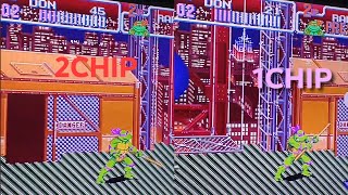 SNES 1CHIP 02 vs 2CHIP GPM-02 Snes egde 