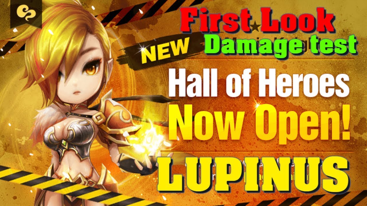 Summoners War - Lupinus (the Wind Magic Knight) HoH First Look