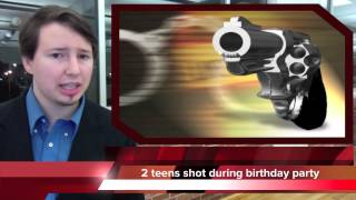 2 teens shot at birthday party in Chattanooga
