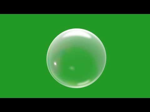 9 Best bubble green screen // efek gelembung air