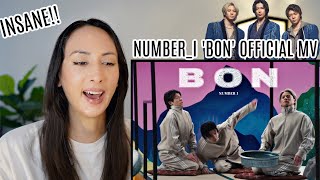 Number_i - BON (Official Music Video) REACTION (ENG/JPN SUBS)