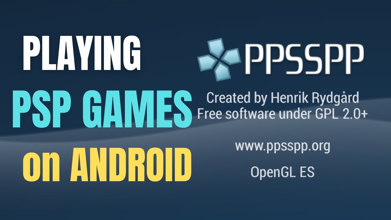 PPSSPP, Software