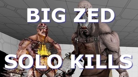 KF2 v1025 - Big Zed Solo Kills With All Perks