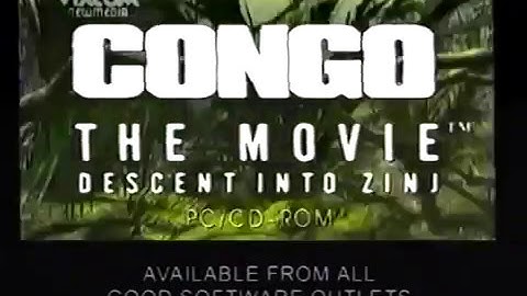 Congo  Descent into Zinj (1995) PC game trailer