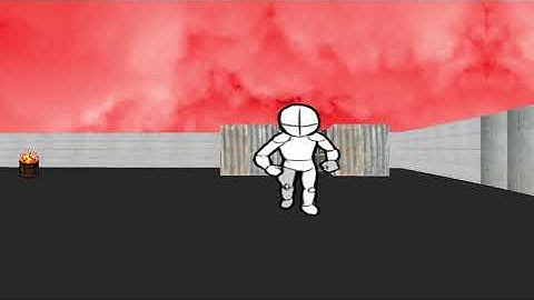 Basic Enemy AI and Walking Animation Added to Raycasting Game in Python and PyGame