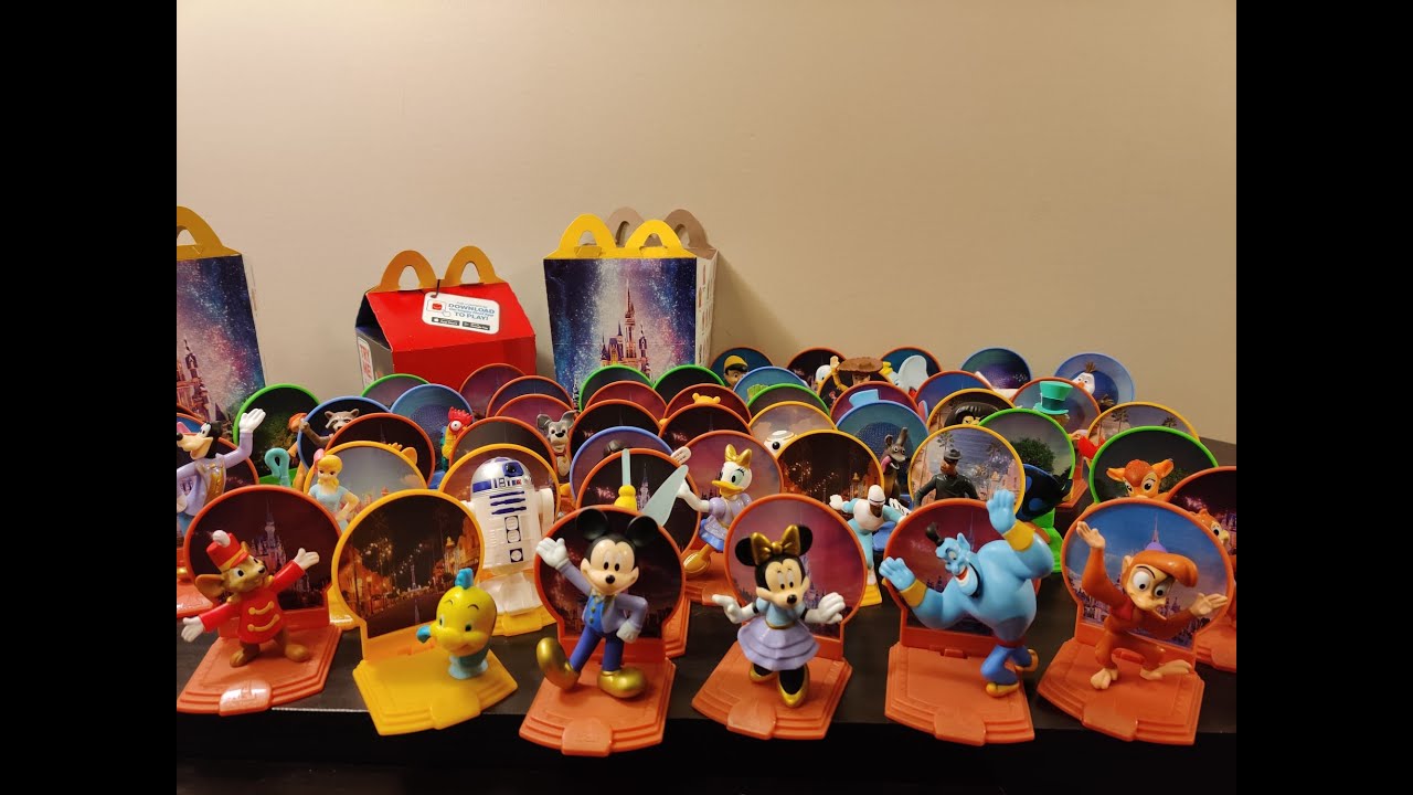 Walt Disney World 50th anniversary Celebration McDonald's Happy meal