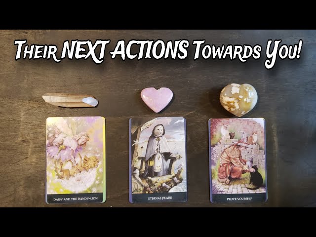 💕🧐 Their NEXT ACTIONS Towards You! Pick A Card Love Reading class=