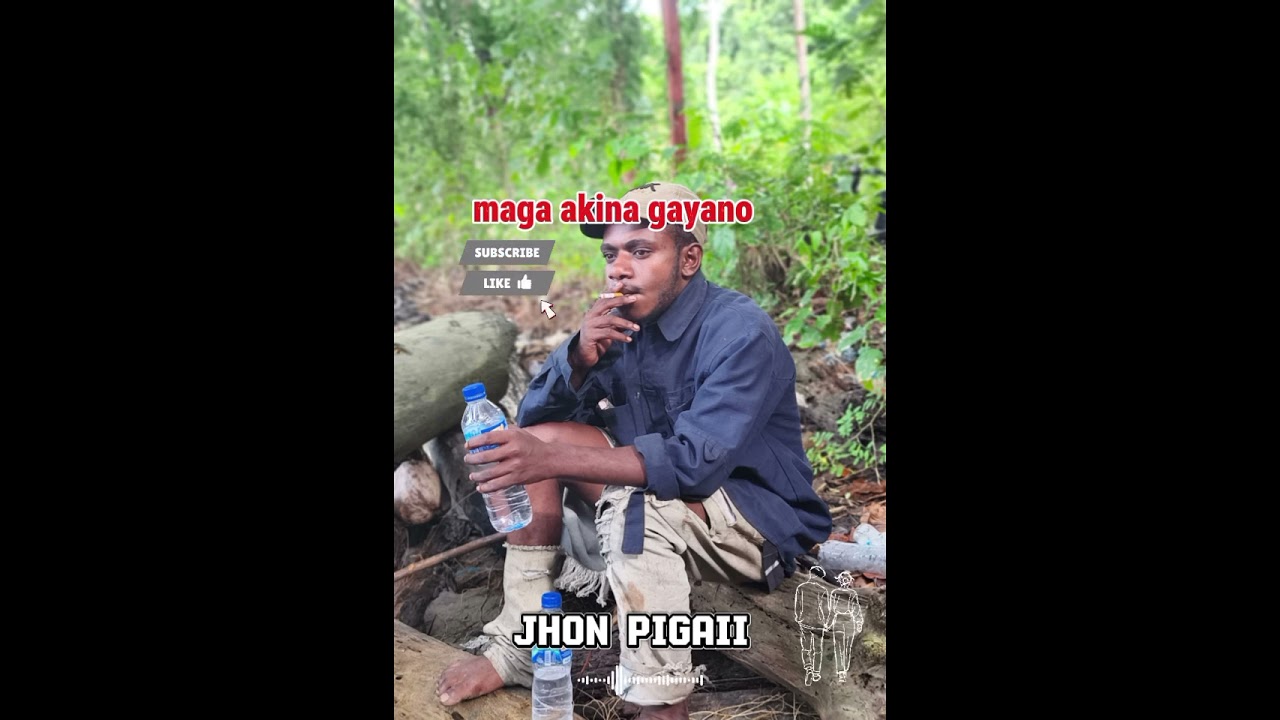 Dimi kaniyagaki gayano maga lagu pop mepago odepo musik Jhon pigai 🎸🌱