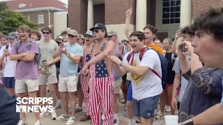 Ole Miss student kicked out of fraternity for taunting Black pro-Palestinian protester