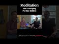 Jeff Tarrant - Meditation and Developing Psychic Abilities #meditation #psychicenergy #medium