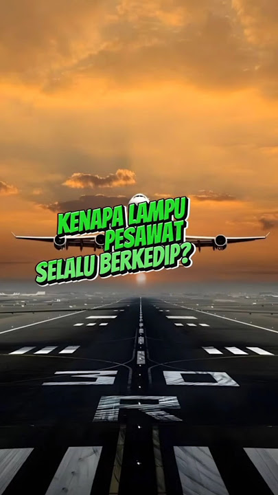 Jarang Diketahui! Ini Alasan Nyata Lampu Pesawat Menyala Terus!