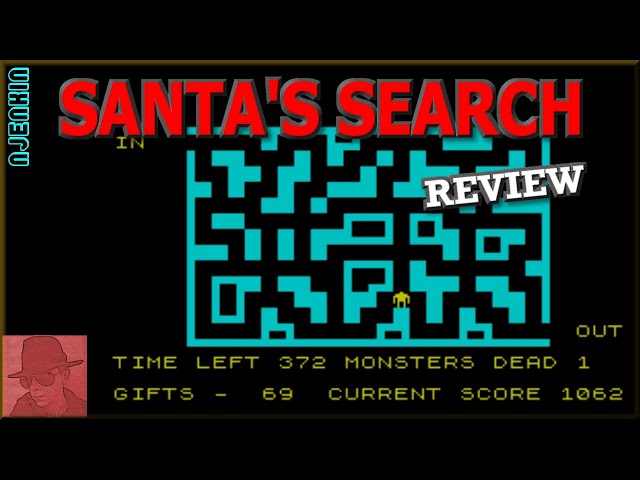 Santa's Search - on the ZX Spectrum 48K !! with Commentary