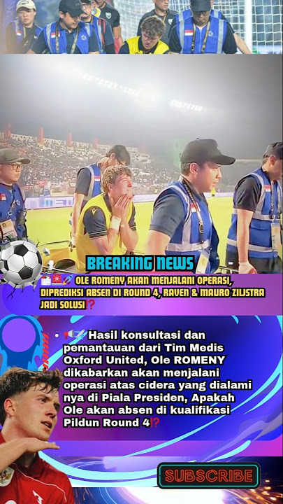 Gawat ‼️ Ole Romeny Jalani Operasi Cidera, Diprediksi Absen di Round 4⁉️