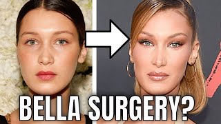 Bella Hadid; Plastic Surgery (2020)