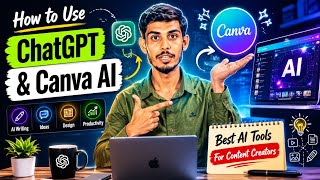 How to Use ChatGPT & Canva AI 🚀 Best AI Tools For Content Creators