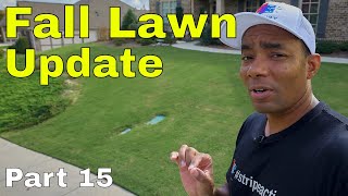 [LAWN FALL UPDATE] How to [FIX an UGLY LAWN] | Golf Course Lawn RENOVATION screenshot 2