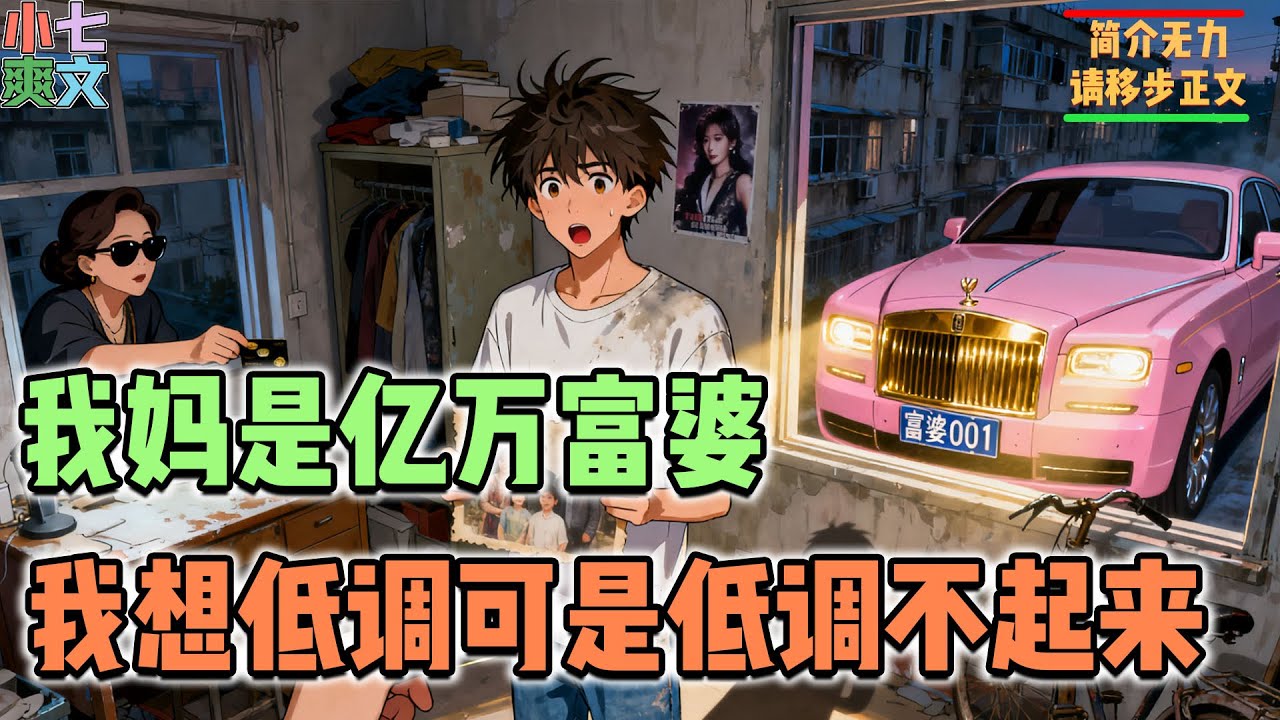 🔥被穷养十八年后，我妈居然跟我说她是亿万富婆，好日子终于轮到我了！！#小七爽文 #都市神豪 #系统 #搞笑