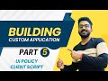 Building custom application part 5