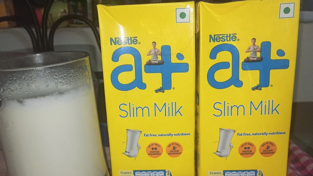 UNBOXING NESTLE SLIM MILK FOR LACTOSE INTOLERANT YouTube