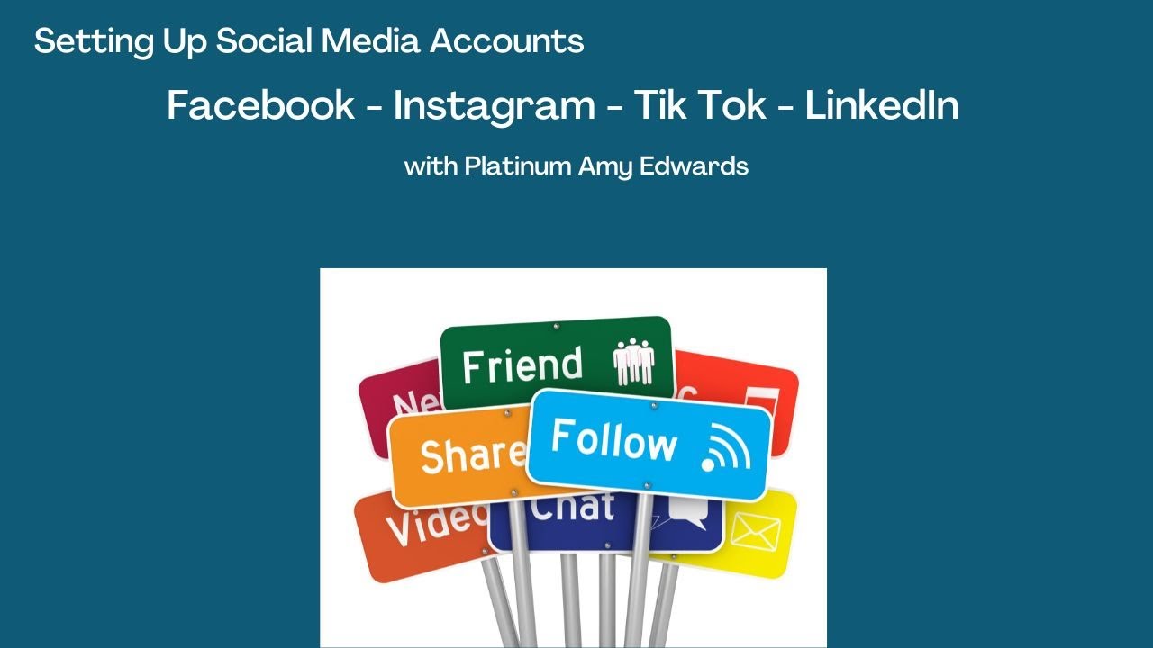 Setting up Social Media Pages!