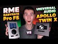 Universal Audio Apollo Twin или RME Babyface Pro? Что выбрать? Какая звуковая карта лучше? Сравнение