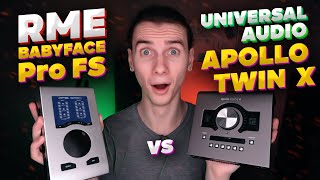 Universal Audio Apollo Twin или RME Babyface Pro? Что выбрать? Какая звуковая карта лучше? Сравнение