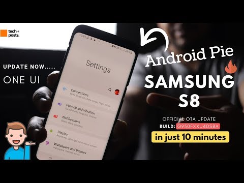 Install SAMSUNG S8 Official Android Pie 9.0 One UI OTA Update Manually